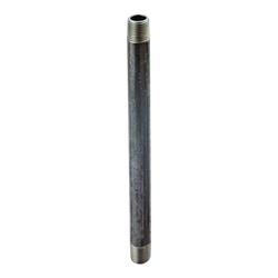Prosource BN 1/2X72-S Pipe Nipple, 1/2 in, Male, Steel, SCH 40 Schedule, 72 in L 