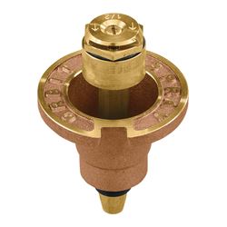 Orbit 54071 Sprinkler Head with Nozzle, 1/2 in Connection, FNPT, 15 ft, Brass 25 Pack 