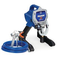 Graco 262800 Electric TrueAirless Sprayer, 0.5 hp, 75 ft L Hose, 0.009, 0.011, 0.013, 0.015 in Tip, 0.27 gpm, 3000 psi 