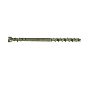 Camo 345128 Deck Screw, #7 Thread, 1-7/8 in L, Trim Head, Star Drive, Carbon Steel, ProTech-Coated