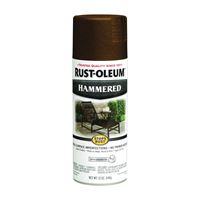 Rust-Oleum 210880 Hammered Spray Paint, Hammered, Brown, 12 oz, Can 