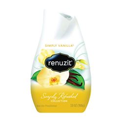 Renuzit 1718004 Air Freshener, 7 oz, Simply Vanilla 12 Pack 