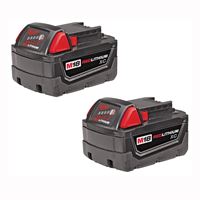 Milwaukee 48-11-1822 Rechargeable Battery Pack, 18 V Battery, 3 Ah 