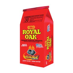 ROYAL OAK 192-294-107 Charcoal Briquettes, 7.7 lb Bag
