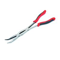 Crescent PSX201C Nose Plier, 13.27 in OAL, 4 in Jaw Opening, Black/Red Handle, Comfort-Grip Handle, 2-1/2 in L Jaw 