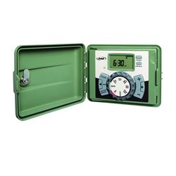 Orbit 57899 Indoor/Outdoor Timer, 120 V, 9 -Zone, 3 -Program, 99 min Cycle, LCD Display, Plug-and-Go Mounting 
