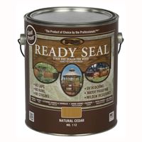 Ready Seal 112 Stain and Sealer, Natural Cedar, 1 gal, Can 4 Pack 