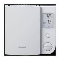 Honeywell RLV4305A1000/E Programmable Thermostat, 120/240 V 