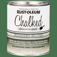 Rust-Oleum 315883 Chalk Spray Paint, Satin Chalky, Smoked, 30 oz, Pack of 2 