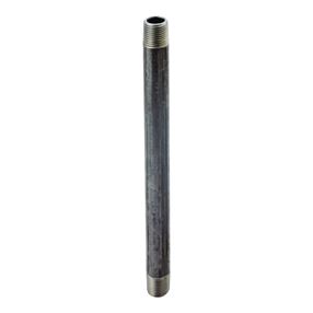 Prosource BN 11/4X24-S Pipe Nipple, 1-1/4 in, Male, Steel, SCH 40 Schedule, 24 in L