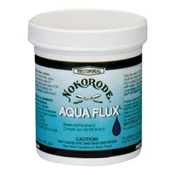 NOKORODE Aqua Flux Series 74047 Flux, 4 oz, Paste, Tan 