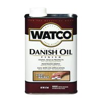 Watco 65551 Danish Oil, Light Walnut, Liquid, 1 pt, Can 