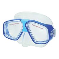 INTEX 55974E Swim Mask, Polycarbonate Lens, Thermoplastic Rubber Frame, Translucent 