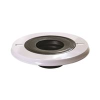 Next by DANCO HCP110X Wax Ring Cap, Plastic, White, For: Any Pipe, Toilet or Collar Size 