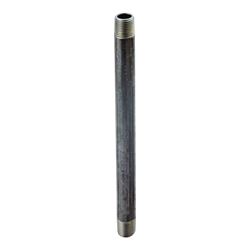 Prosource BN 11/2X60-S Pipe Nipple, 1-1/2 in, Male, Steel, SCH 40 Schedule, 60 in L 