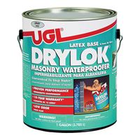 Drylok 27613 Masonry Waterproofer, Gray, Liquid, 1 gal, Pail, Pack of 2 