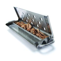 Broil King Imperial 60190 Smoker Box with Slider Lid, Stainless Steel 