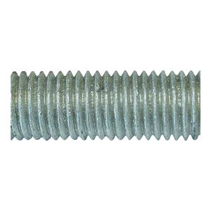 PFC 770053-BR Threaded Rod, 1/2-13 in Thread, 6 ft L, A Grade, Carbon Steel, Galvanized, NC Thread