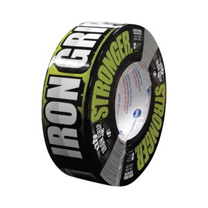 IPG IG235 Duct Tape, 35 yd L, 1.88 in W, Cloth Backing, Black