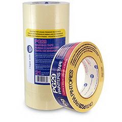IPG PG29..22R Masking Tape, 60 yd L, 0.94 in W, Paper Backing, Beige 