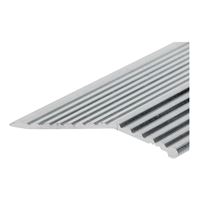 Frost King H1591FS3 Carpet Bar, 3 ft L, 2 in W, Fluted Surface, Aluminum, Silver, Satin 