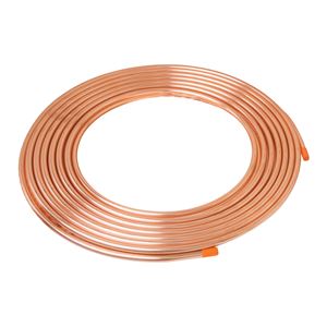 Streamline 1/2X60K Copper Tubing, 1/2 in, 60 ft L, Soft, Type K, Coil