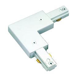 Eaton Lighting LZR203P Track Light L-Connector, White, For: Lazer Track Lamp holders and Halo Power-Trac Lamp holders 