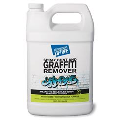 Motsenbockers Lift Off 41201 Paint and Graffiti Remover, Liquid, Mild, 1 gal, Bottle 4 Pack 