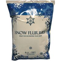 Santas Forest 81465 Christmas Specialty Decoration, Snow Flurry, Bagged Snowflakes, Polyester, White 36 Pack 