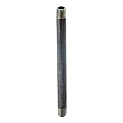 Prosource BN 2X60-S Pipe Nipple, 2 in, Male, Steel, SCH 40 Schedule, 60 in L 
