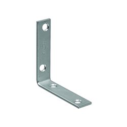 National Hardware 115BC Series N266-338 Corner Brace, 2-1/2 in L, 5/8 in W, Steel, Zinc, 0.1 Thick Material, Pack of 40 