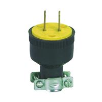 Eaton Wiring Devices 1723-BOX Electrical Plug, 2 -Pole, 15 A, 125 V, NEMA: NEMA 1-15, Black 