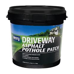 Henry HE304 Series HE304044 Driveway Pothole Patch, Solid, Black, Petroleum Distillates, 1 gal Jug 4 Pack 