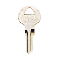 Hy-Ko 11010IN29 Key Blank, Brass, Nickel, For: ILCO Cabinet, House Locks and Padlocks, Pack of 10 