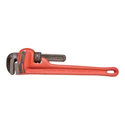 Superior Tool PRO-LINE Series 02814 Pipe Wrench, 2 in Jaw, 14 in L, Straight Jaw, Iron, Epoxy-Coated, Ergonomic Handle 