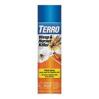 TERRO T3300-6 Wasp and Hornet Killer, Liquid, Spray Application, 19 oz Aerosol Can 