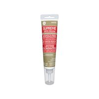 GE Supreme Silicone 2823400 Kitchen & Bath Sealant, White, 24 hr Curing, 2.8 fl-oz Squeeze Tube, Pack of 12 