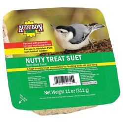 Audubon Park 1846 Wild Bird Food, Nutty Treat Flavor, 0.734 lb 12 Pack 