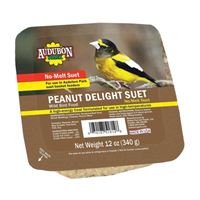 Audubon Park 13830 Wild Bird Food, Suet, Peanut, 11 oz Box 