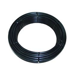 CRESLINE 18605 Pipe Tubing, 3/4 in, Plastic, Black, 100 ft L 