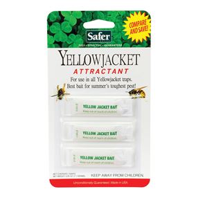 Safer 02006 Yellow Jacket Trap Bait, Solid, Spicy Meat
