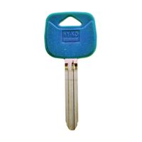 HY-KO 13005TR47PB Key Blank, Brass/Plastic, Nickel, For: Toyota Vehicle Locks 5 Pack 