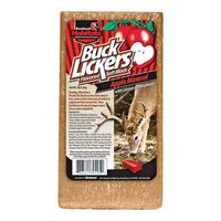 Evolved Habitats Buck Lickers EVO30495 Mineral Block, Apple Flavor, 4 lb Shrink Wrap, Pack of 6 
