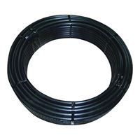Cresline SPARTAN 100 Series 20045 Pipe Tubing, 1-1/4 in, Plastic, Black, 300 ft L 