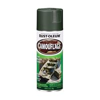 Rust-Oleum 1919830 Camouflage Spray Paint, Ultra Flat, Deep Forest Green, 12 oz, Can 