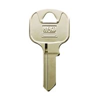 HY-KO 11010AB13 Key Blank, Brass, Nickel, For: Abus Cabinet, House Locks and Padlocks 10 Pack 