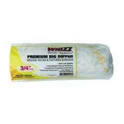 Whizz 52918 Roller Cover, 3/4 in Thick Nap, 9 in L, Woven Fabric Cover 