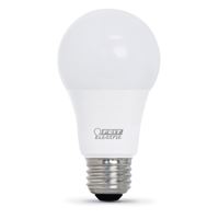 Feit Electric OM60/950CA10K/4 LED Bulb, General Purpose, A19 Lamp, 60 W Equivalent, E26 Lamp Base, Daylight Light, 4/PK 