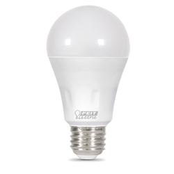 Feit Electric BPA19/B/LASER/LED LED Bulb, General Purpose, A19 Lamp, 40 W Equivalent, E26 Lamp Base, 3000 K Color Temp 
