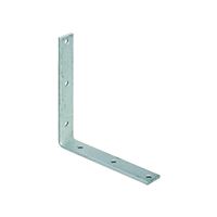 National Hardware 115BC Series N220-236 Corner Brace, 8 in L, 1-1/4 in W, Galvanized Steel, 0.22 Thick Material 